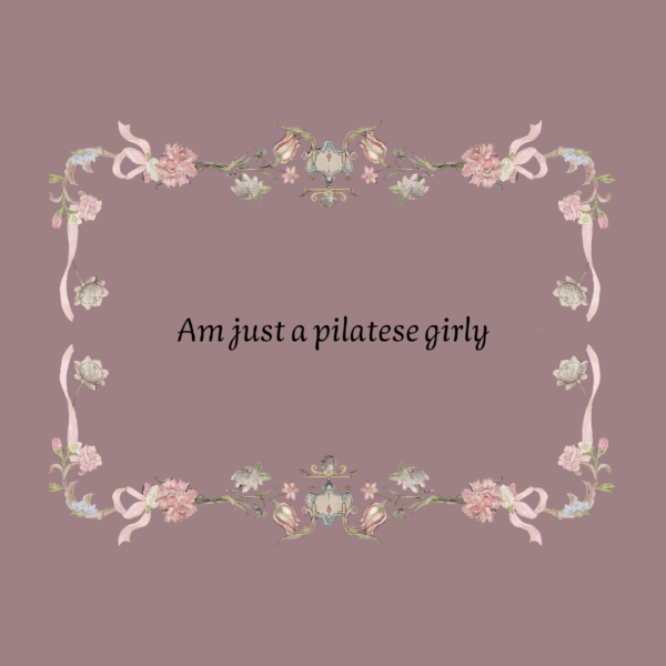 استكر Am just a Pilates girly